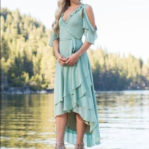 Joyfoile Cynthia Dress in Mint size M